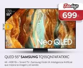 Samsung - Qled 55 Tq55qn74fatxxc