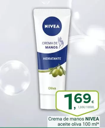 Nivea - Crema De Manos Aceite Oliva