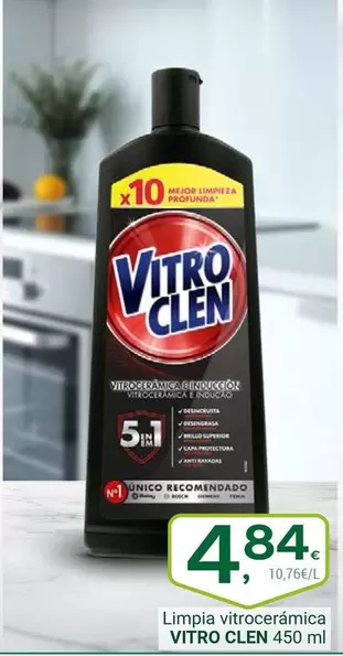 Limpia Vitrocerámica