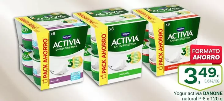 Danone - Yogur Activia Natural