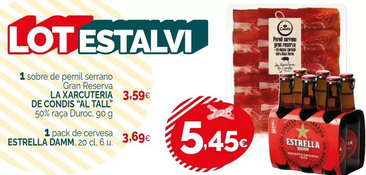 Estrella Damm - Gran Reserva La Carcuteria De Condos Al Tall