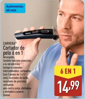 Carrera - Cortador De Pelo 6 En 1