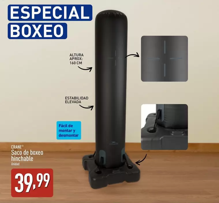 Crane - Saco De Boxeo Hinchable