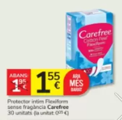 Carefree - Protector Intim Flexiform Sense Fragancia