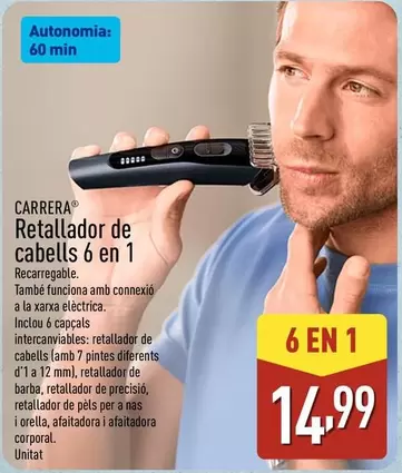 Carrera - Retallador De Cabells 6 En 1