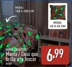 Home Creation - Manta / Coixi Que Brilla A La Foscor