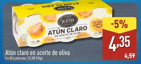 Sal De Plata  - Atun Claro  En Aceite De Oliva