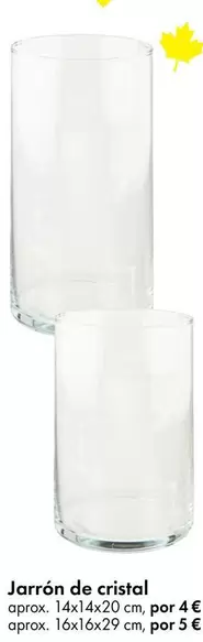 Jarrón De Cristal 