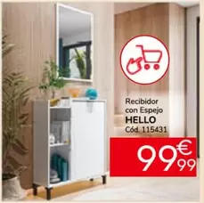 Recibidor Con Espejo