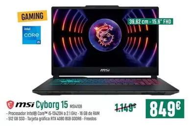 MSI - Cyborg 15 
