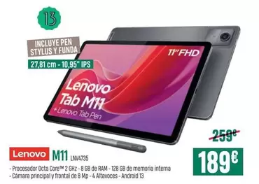 Lenovo - M11 LNV4735