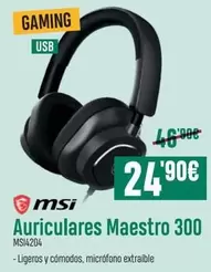 MSI - Auriculares Maestro 300