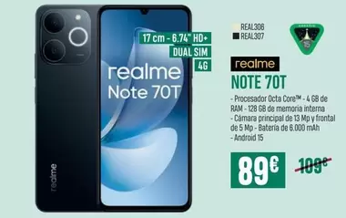 Realme - Note 70T