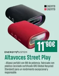 Energy Sistem - Altavoces Street Play