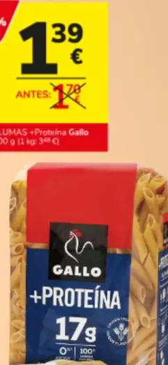 Gallo - Plumas + Proteina