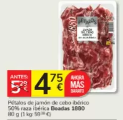 Boadas - Petalos De Jamón De Cebo Ibérico 50% Raza Ibérica 1880