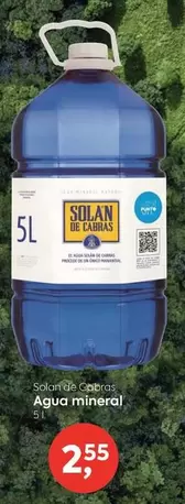 Solán de Cabras - Agua Mineral