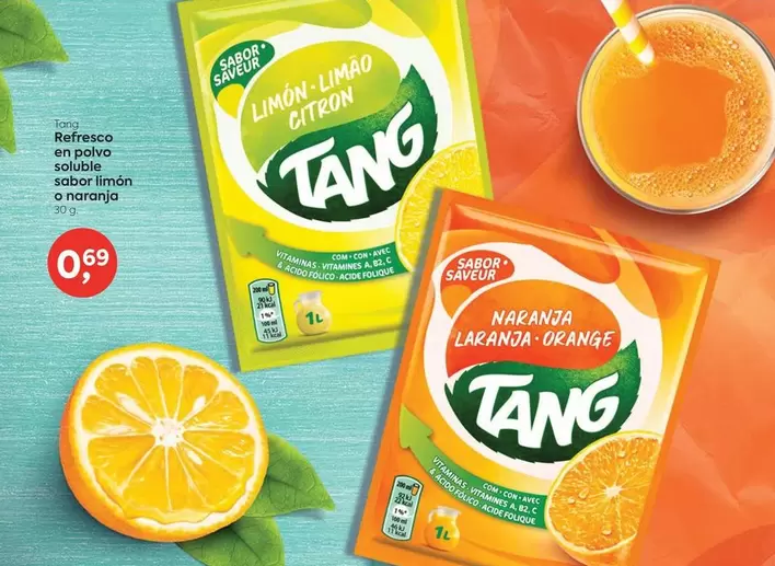 Tang - Refresco En Polvo Soluble Sabor Limon O Naranja