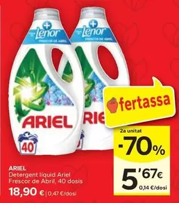 Ariel - Detergent Liquid  Frescor De Abril