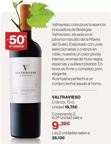 Valtravieso - Crianza