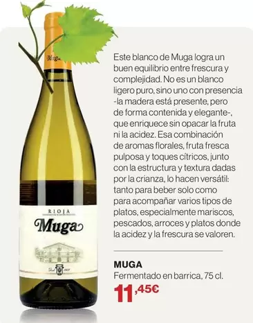 Muga -  Fermentado En Barrica
