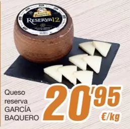 García Baquero - Queso Reserva