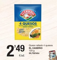El Caserío - Queso Rallado 4 Quesos
