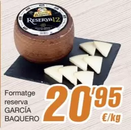 García Baquero - Formatge Reserva