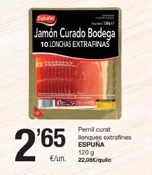 Espuña - Pernil Curat Llenques Extrafines