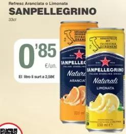 San Pellegrino - Refresc Aranciata O Limonata