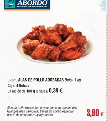 abordo - Alas De Pollo Adobadas