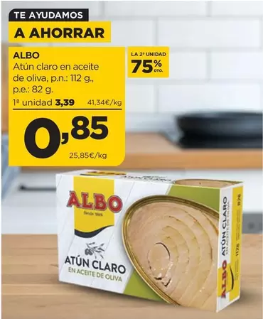 Albo - Atun Claro En Aceite De Oliva