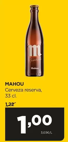 Mahou - Cerveza Reserva