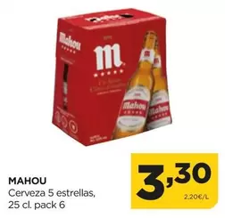 Mahou - Cerveza 5 Estrellas
