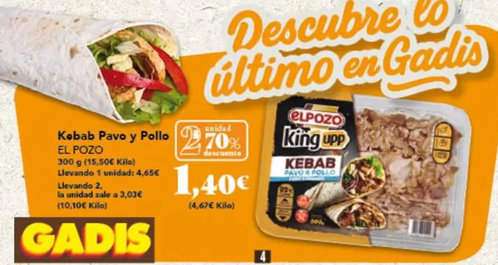 El Pozo - Kebab Pavo Y Pollo