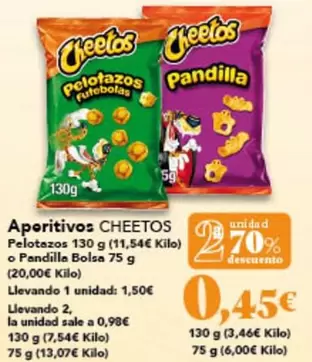 Cheetos - Aperitivos