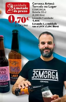 Esmorga - Cervexa Artesà Torrada Ou Lager