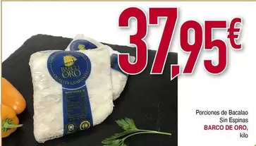 Oro - Porciones De Bacalao Sin Espinas