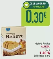 Alteza - Galleta Rustica