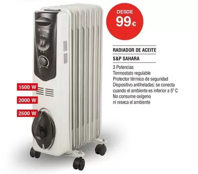 S&P - Radiador De Aceite