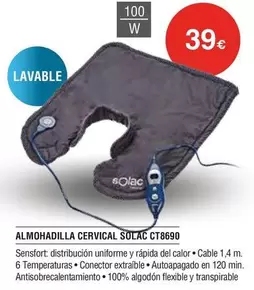 Solac - Almohadilla Cervical Ct8690