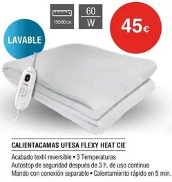 Ufesa - Calientacamas Flexy Heat Cie
