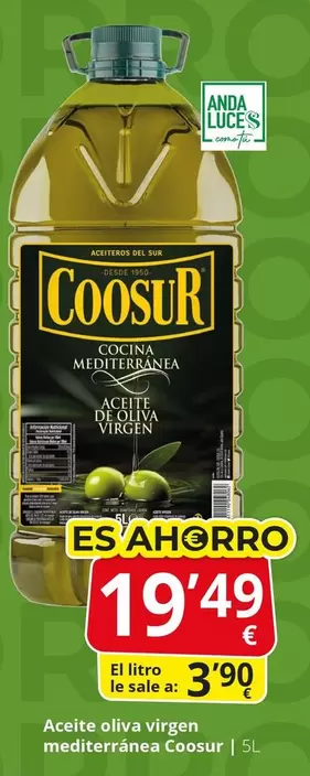 Coosur - Aceite Oliva Virgen Mediterranea