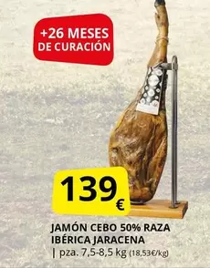 Jaracena - Jamón Cebo 50% Raza Ibérica