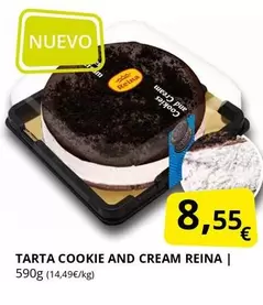 Postres Reina - Tarta Cookie And Cream
