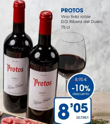 Protos - Vino Tinto Roble D.o. Ribera Del Duero