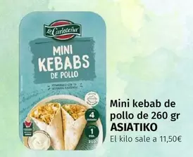 Asiatiko - Mini Kebab De Pollo