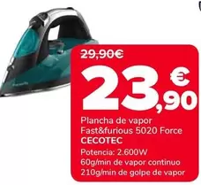Cecotec - Plancha De Vapor Fast&furious 5020 Force