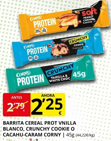 Corny - Barrita Cereal Prot Villa Blanco