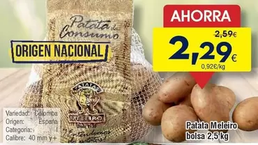 origen - Patata